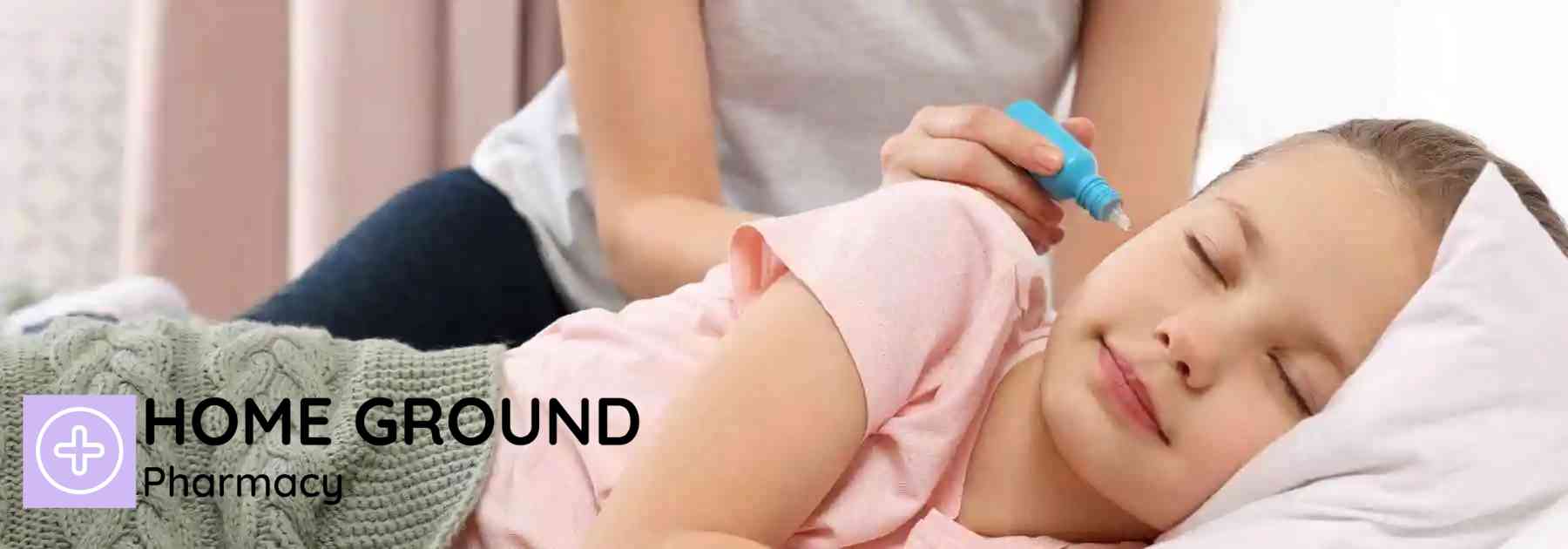 Buy earache drops for adults and children.